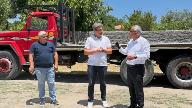 Başkan Çiftci Yeniyaylacık’ta Çalışmaları Yerinde İnceledi