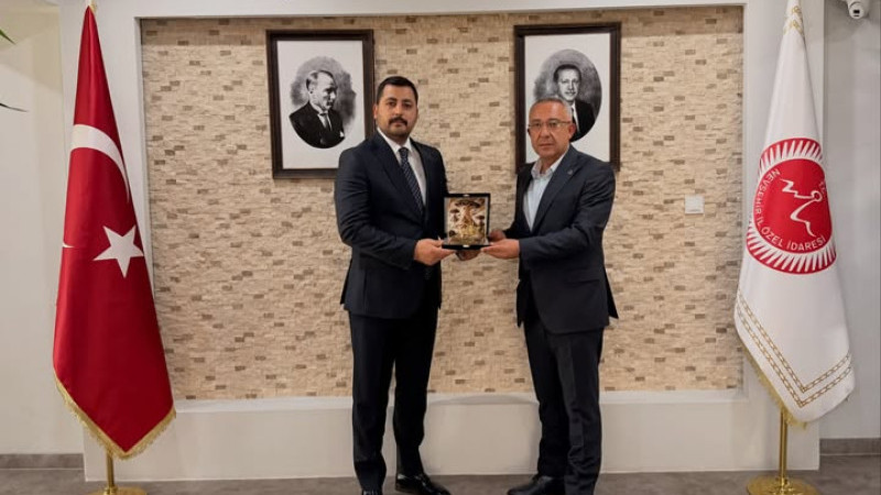 Belediye Başkanı Çiftci’den Yeni Genel Sekretere Ziyaret