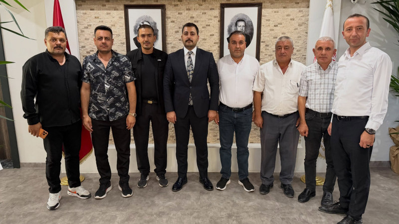 Gülşehir’li Muhtarlardan Tolga Balak’a Hayırlı Olsun Ziyareti