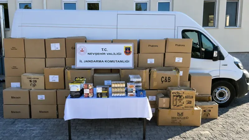 Jandarma Ekiplerinden Gülşehir’de Kaçak Tütün Operasyonu