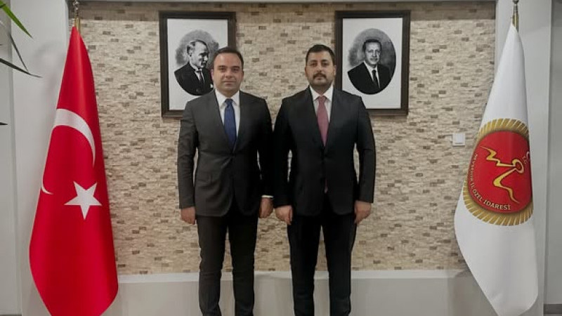 Kaymakam Değirmenci’den Genel Sekreter Balak’a Hayırlı Olsun Ziyareti
