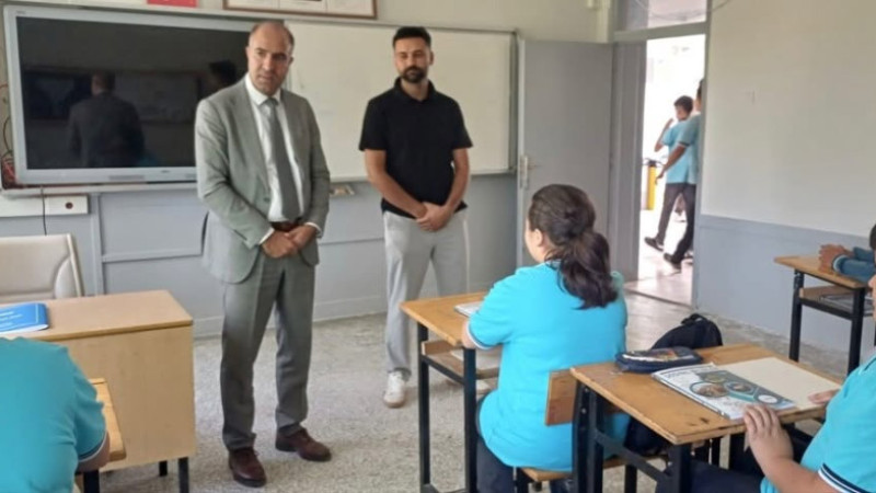 Gülşehir İlçe Millî Eğitim Müdürü Resul Çevik’in Okul Ziyaretleri