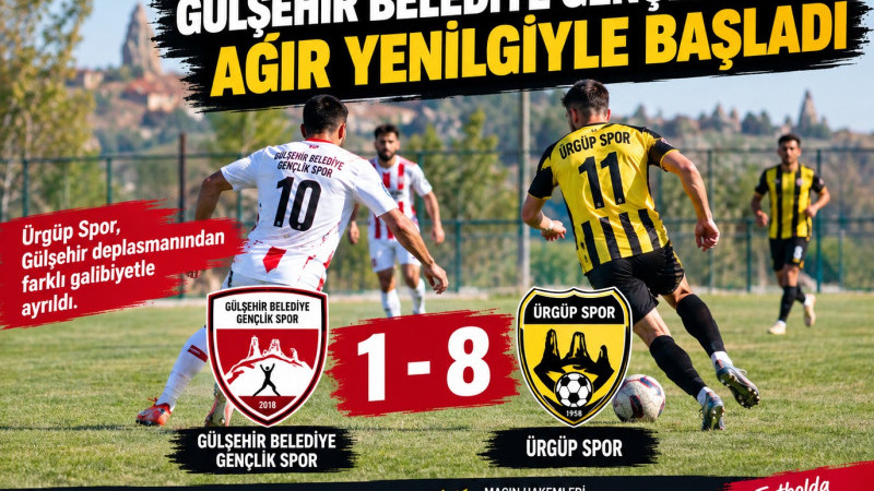 Gülşehir Belediye Gençlik Spor Lige Mağlubiyetle Başladı