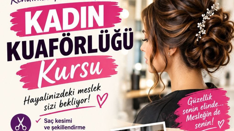 Gülşehir Halk Eğitim Merkezi Ücretsiz Kuaförlük Kursu Düzenliyor